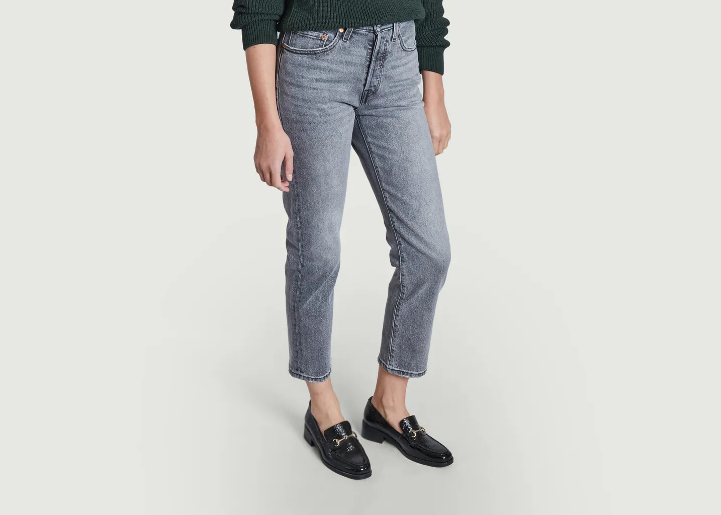 Jeans 501 Crop Levi's Red Tab