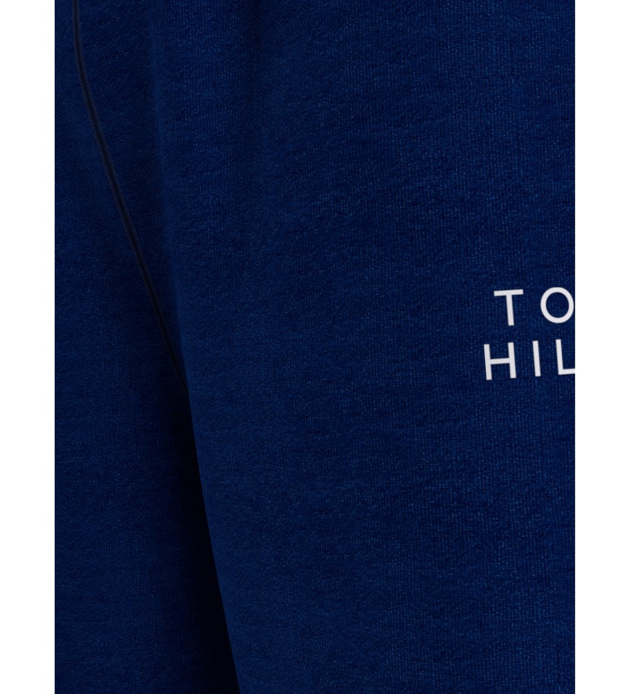 Shorts Tommy Hilfiger com Logo Azul Marinho
