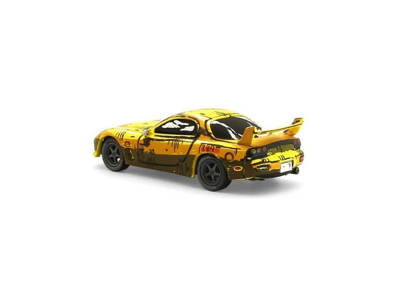Kyosho Initial-D Comic Edition 3 Cars Set, 1:64 Detailgetreues Modellauto für Sammler im Massstab 1:64