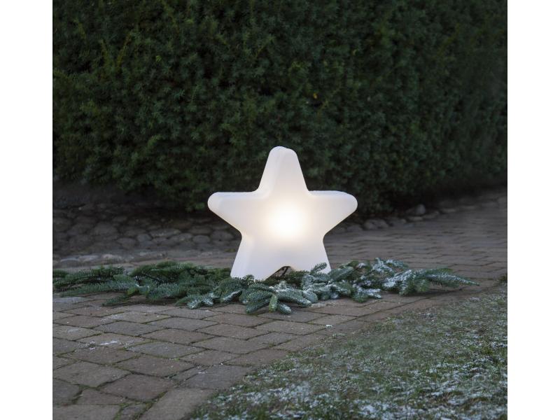 Star Trading Gartenlicht Star, Weiss Dekobeleuchtung Stern
