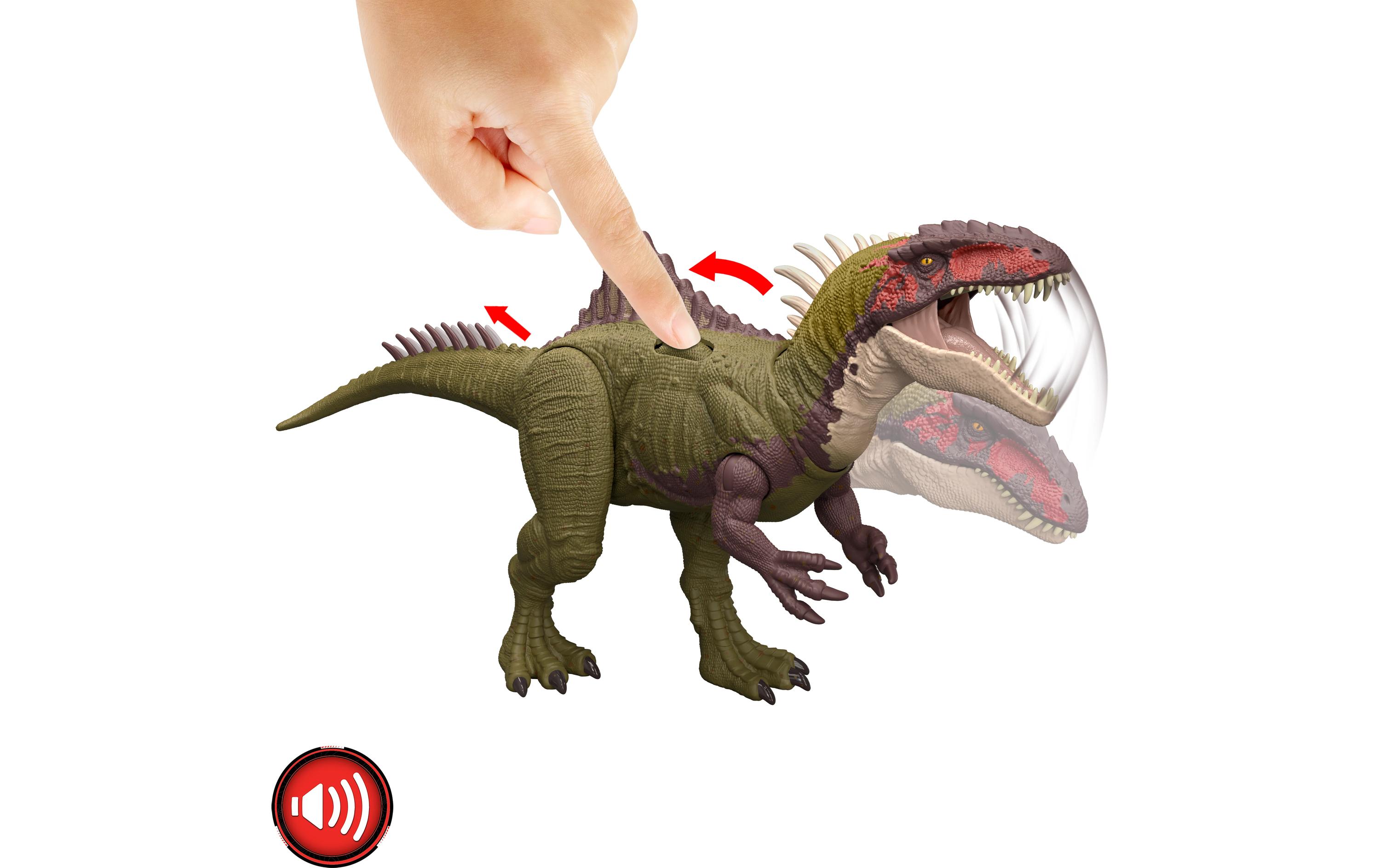 Jurassic World Battle Roar Becklespinax 43 cmSpielzeugdinosaurier