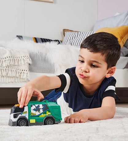 Dickie Toys Arbeitsmaschine - Müllwagen - Licht/Ton