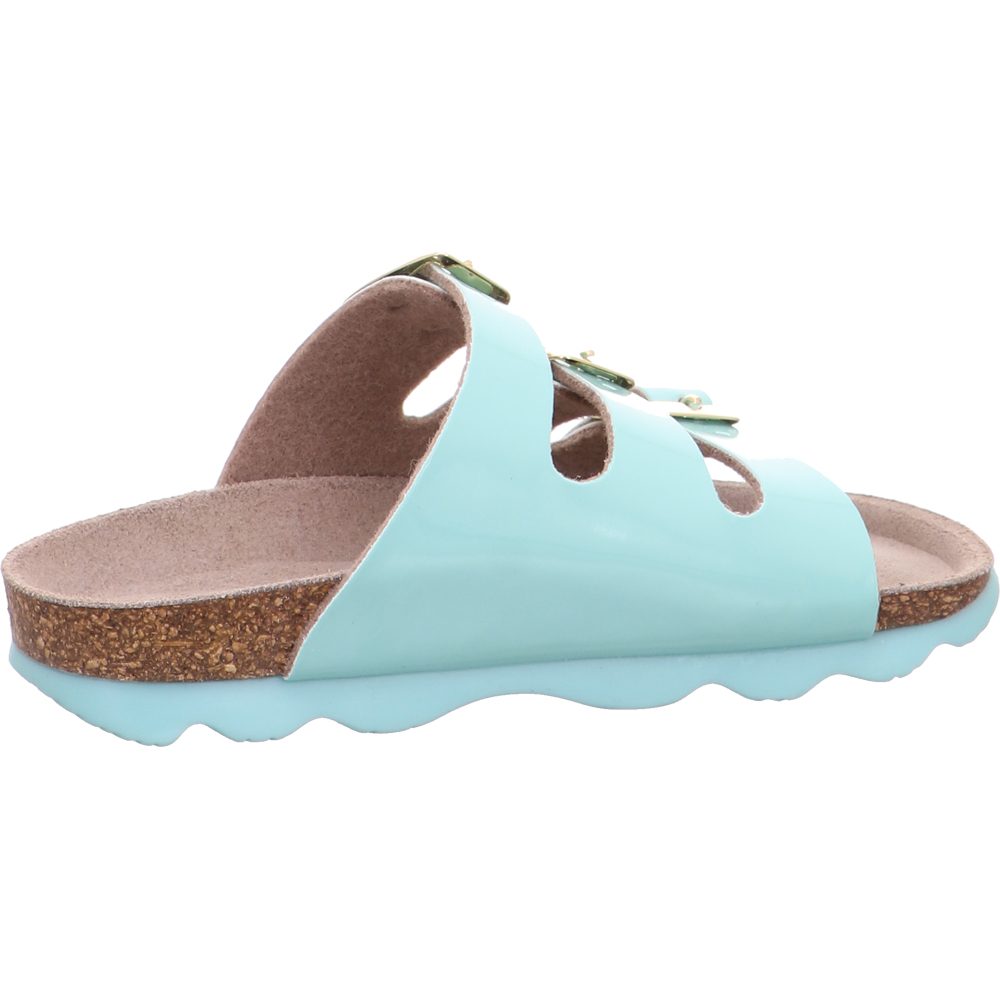 Superfit Fussbettpantoffeln Kinder türkis