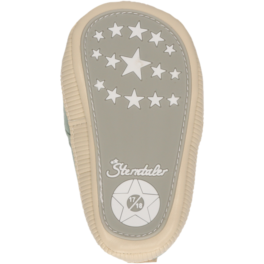 Sterntaler Babyschuh Muster steingrün