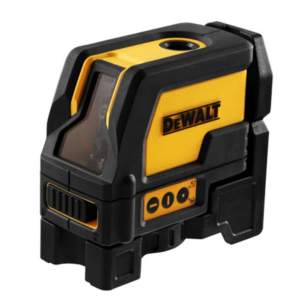 Nível a laser de linhas cruzadas DEWALT com prumo e feixe vermelho DW0822-XJ