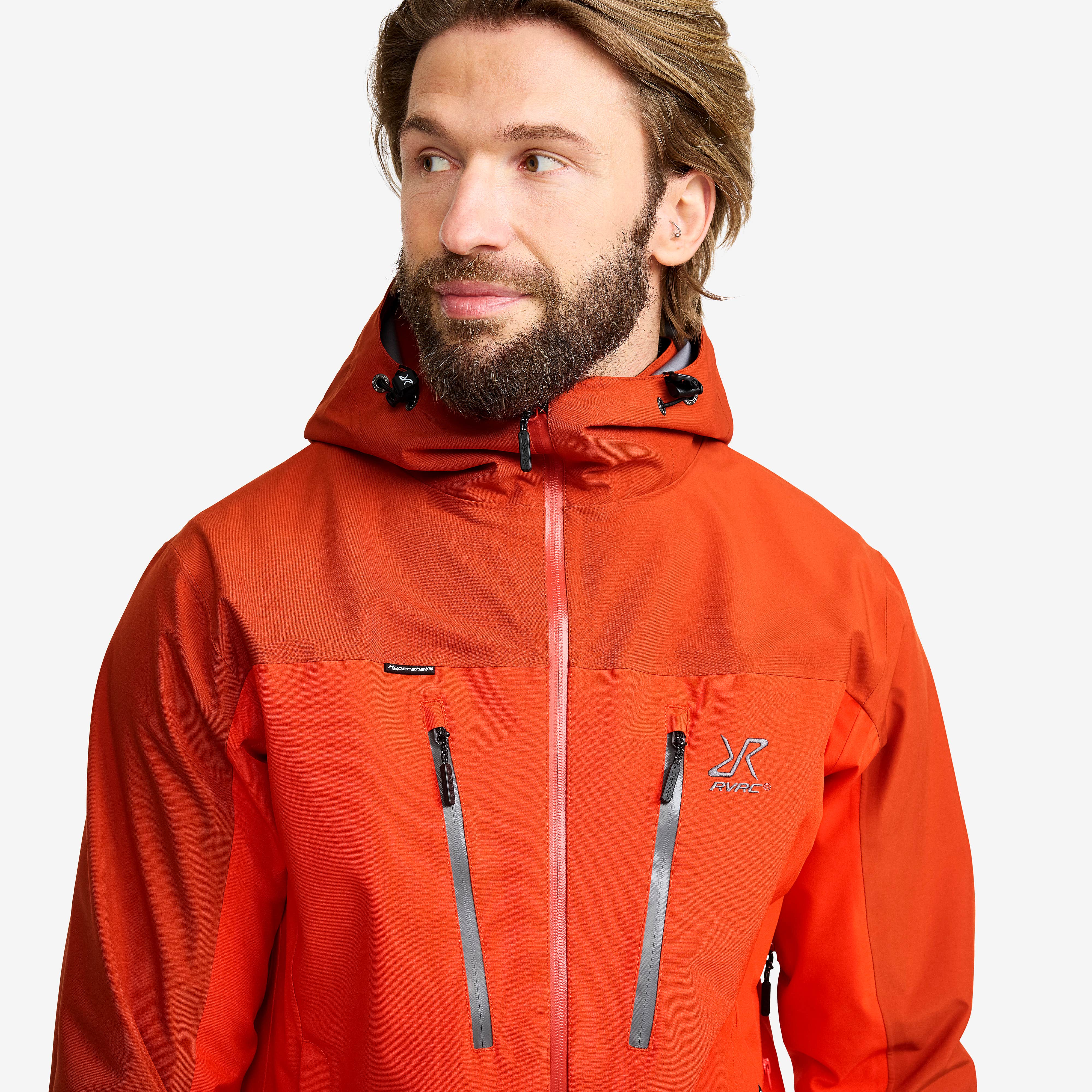 Silence Proshell 3L Jacket Herre Rooibos Tea / Pureed Pumpkin