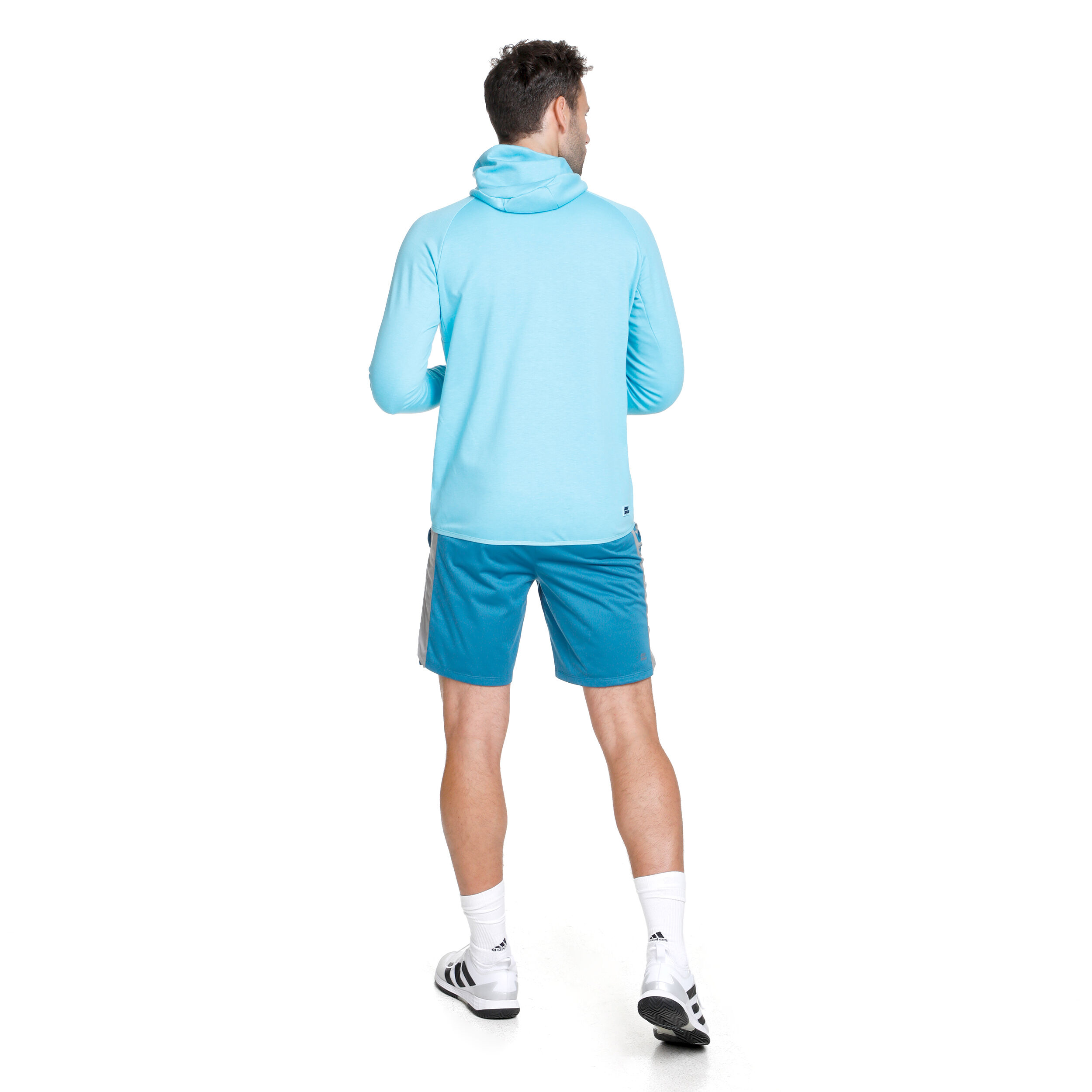 BIDI BADU Jamol Tech Veste De Survêtement Hommes - Bleu Clair