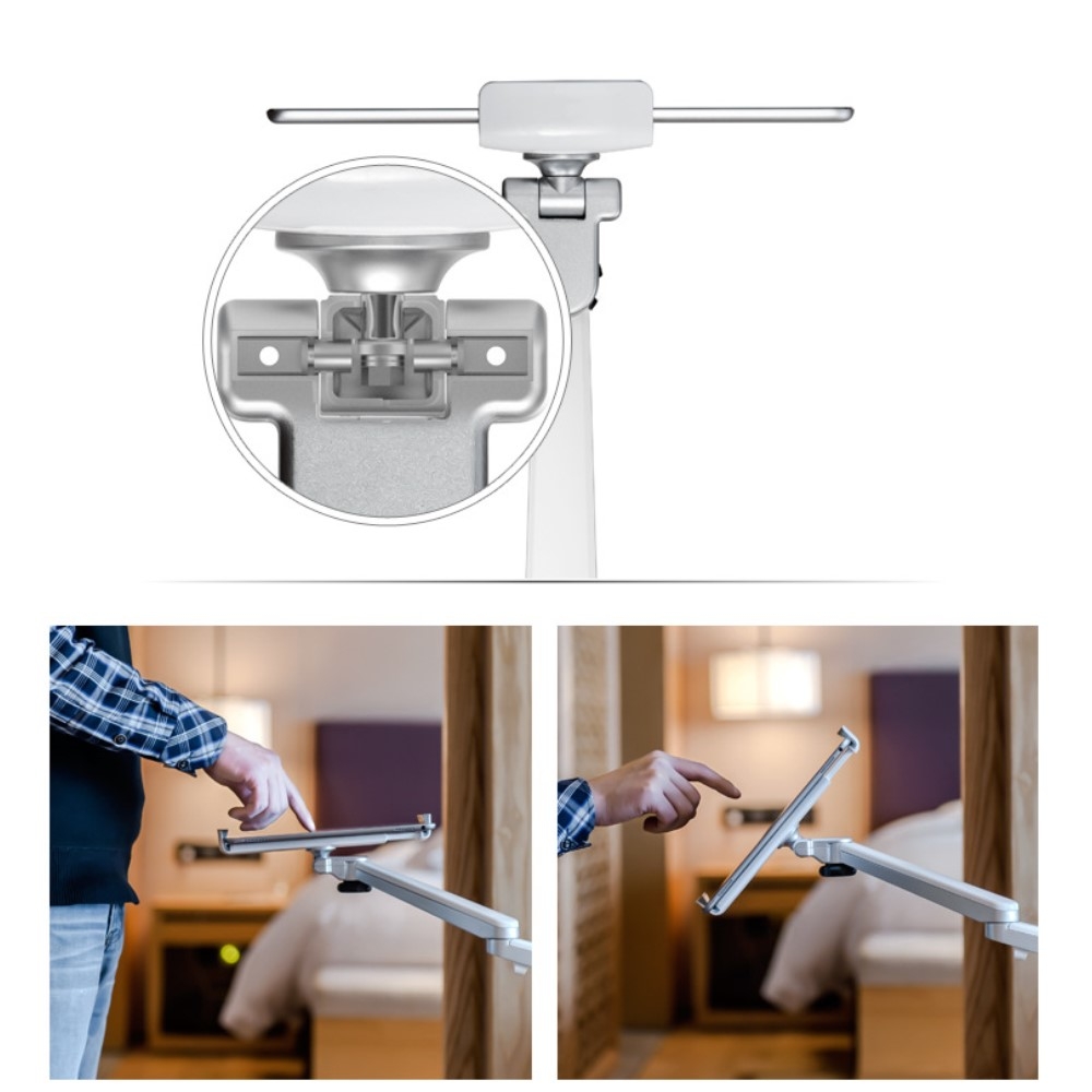 360° Grad Universal höhenverstellbare Stativ Halterung Bodenständer für Tablets / Smartphones (4