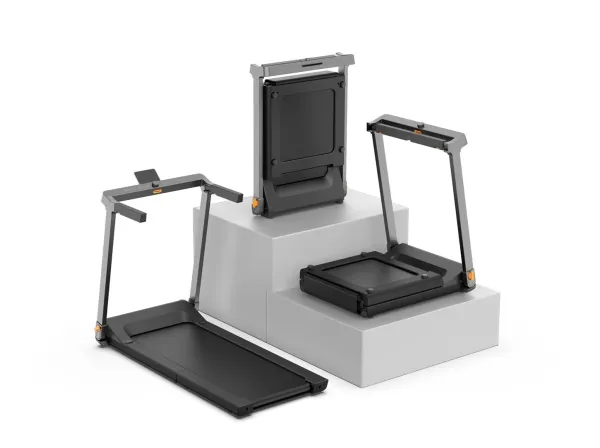 Kingsmith Walkingpad G1, 110 kg, 1 km/t, 12 km/t, Kalorier, Afstand, Hastighed, Tid, Knapper, Dreje, LED