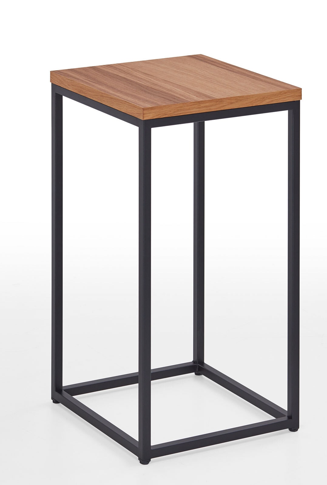 Beistelltisch 40 x 40 cm Eiche braun