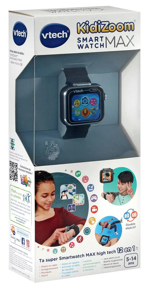 KidiZoom Smartwatch MAX noire