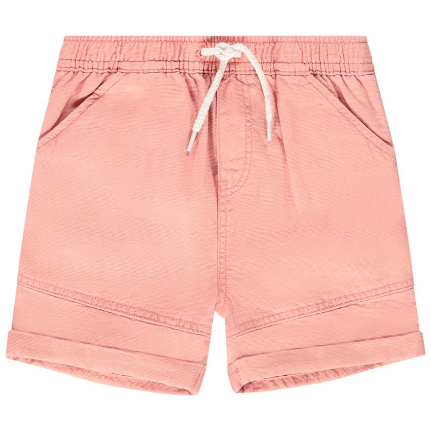 Bermuda en coton texturé pour bébé garçon - Multicolore
