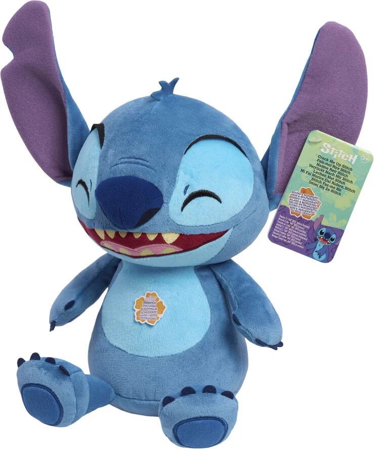 Disney Stitch Plush 28 cm, Crack Me Up