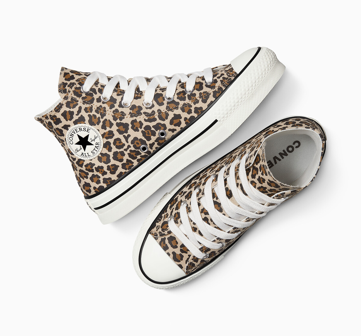 CONVERSE<br>Tênis All Star EVA Lift Back to Leopard