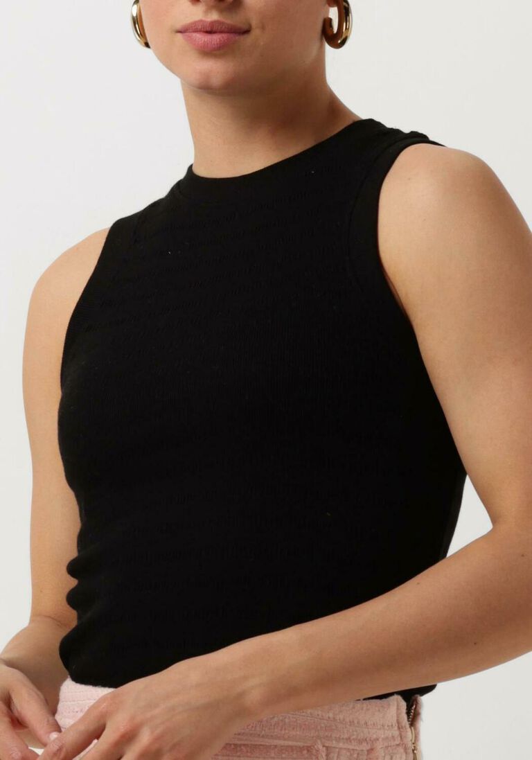 GUESS zwarte guess top sl denisa striped top