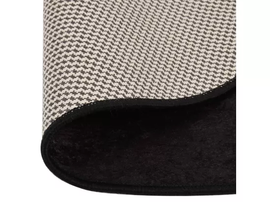 Tapis lavable antidérapant f120 cm anthracite
