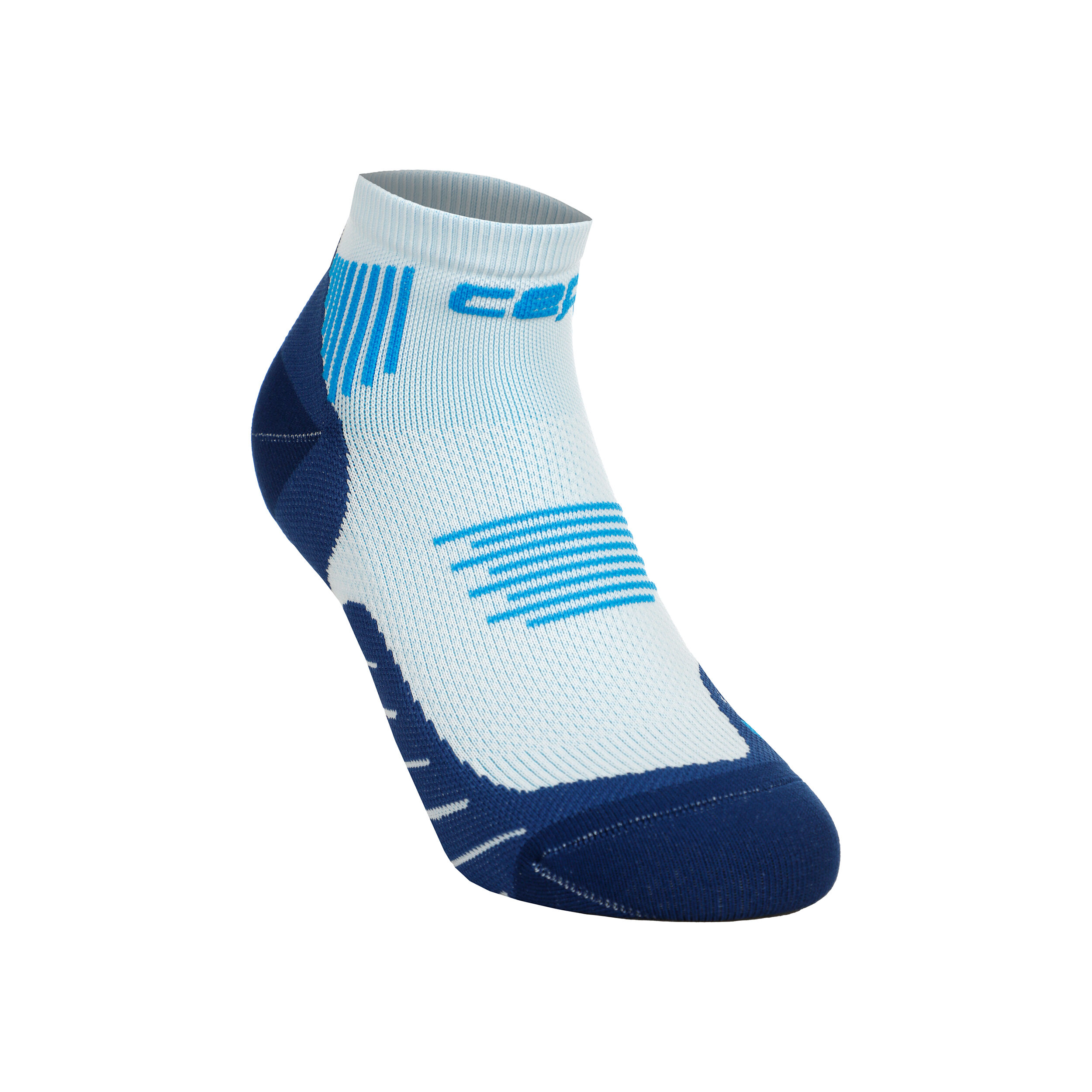 CEP Core Low Cut 5.0 Chaussettes De Compression Femmes - Bleu Clair , Bleu Foncé
