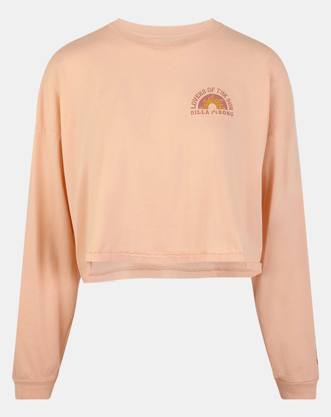 Billabong T-Shirt Lover of the Sun boxy rose clair