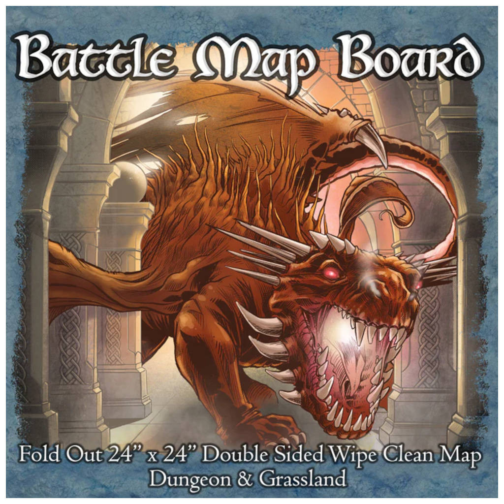 Battle Map Board : Dungeon and Grassland