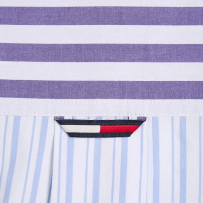 Chemise à manches longues femme Tjw Cblk Stripe Tie Front TOMMY HILFIGER