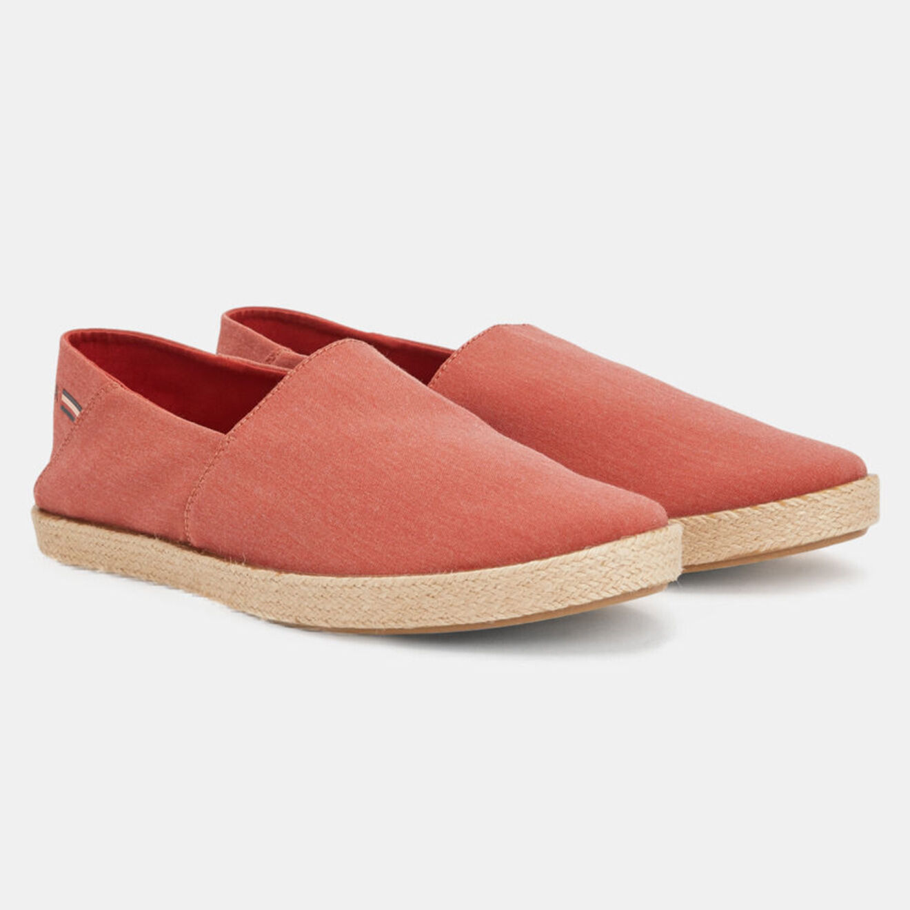 Tommy Hilfiger Espadrilles Chambray recyclé rouge clair