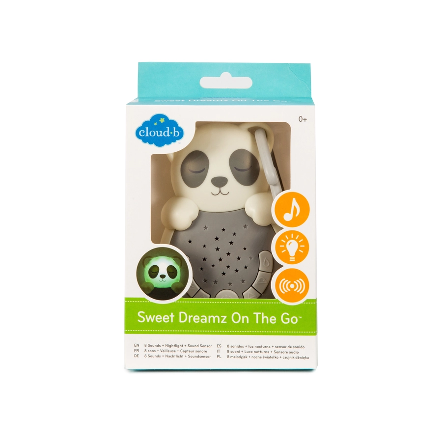 cloud-b®Sweet Dreamz on the Go Panda Grau