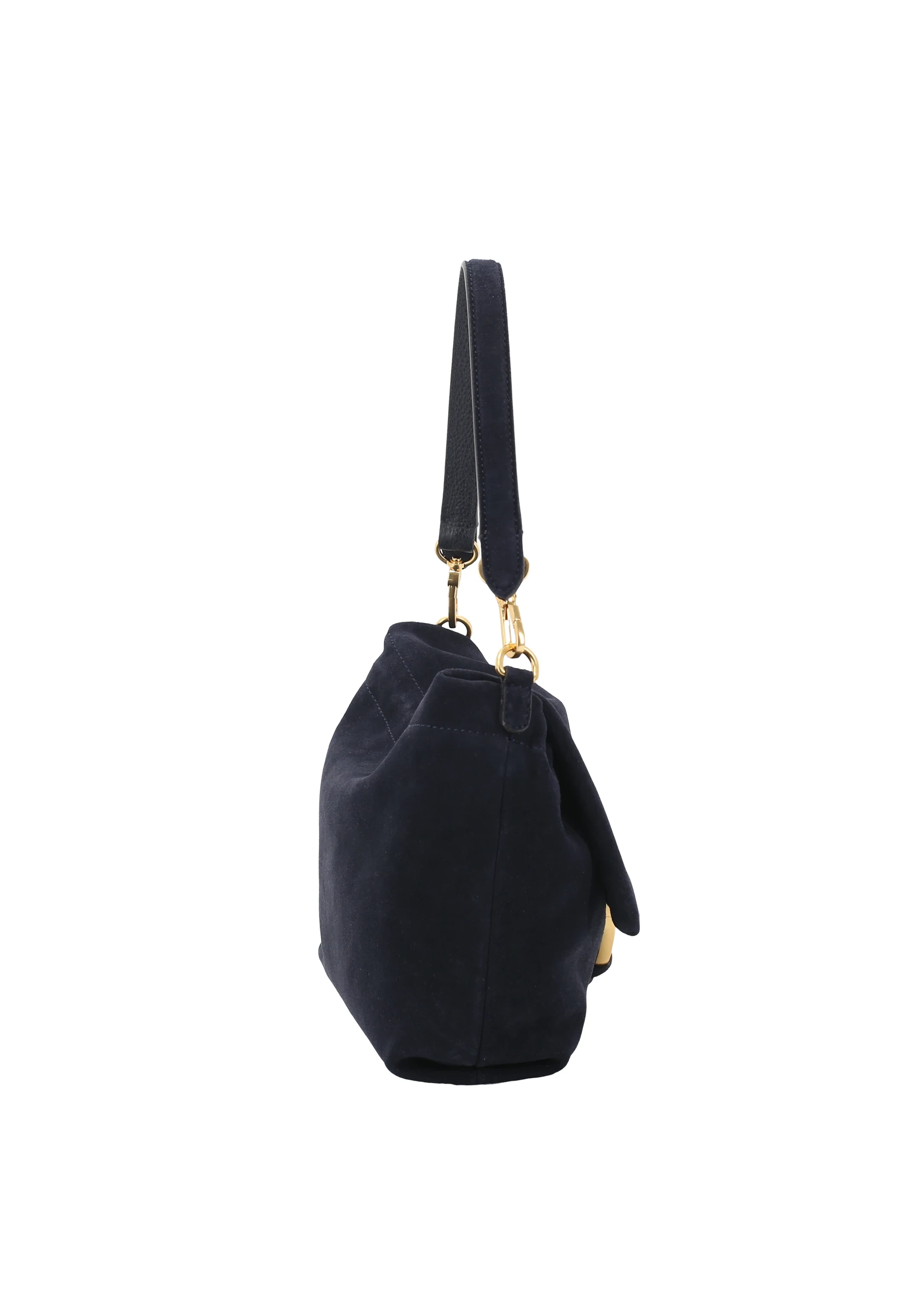 shoulder bag TEMI medium Leather Suede Standard