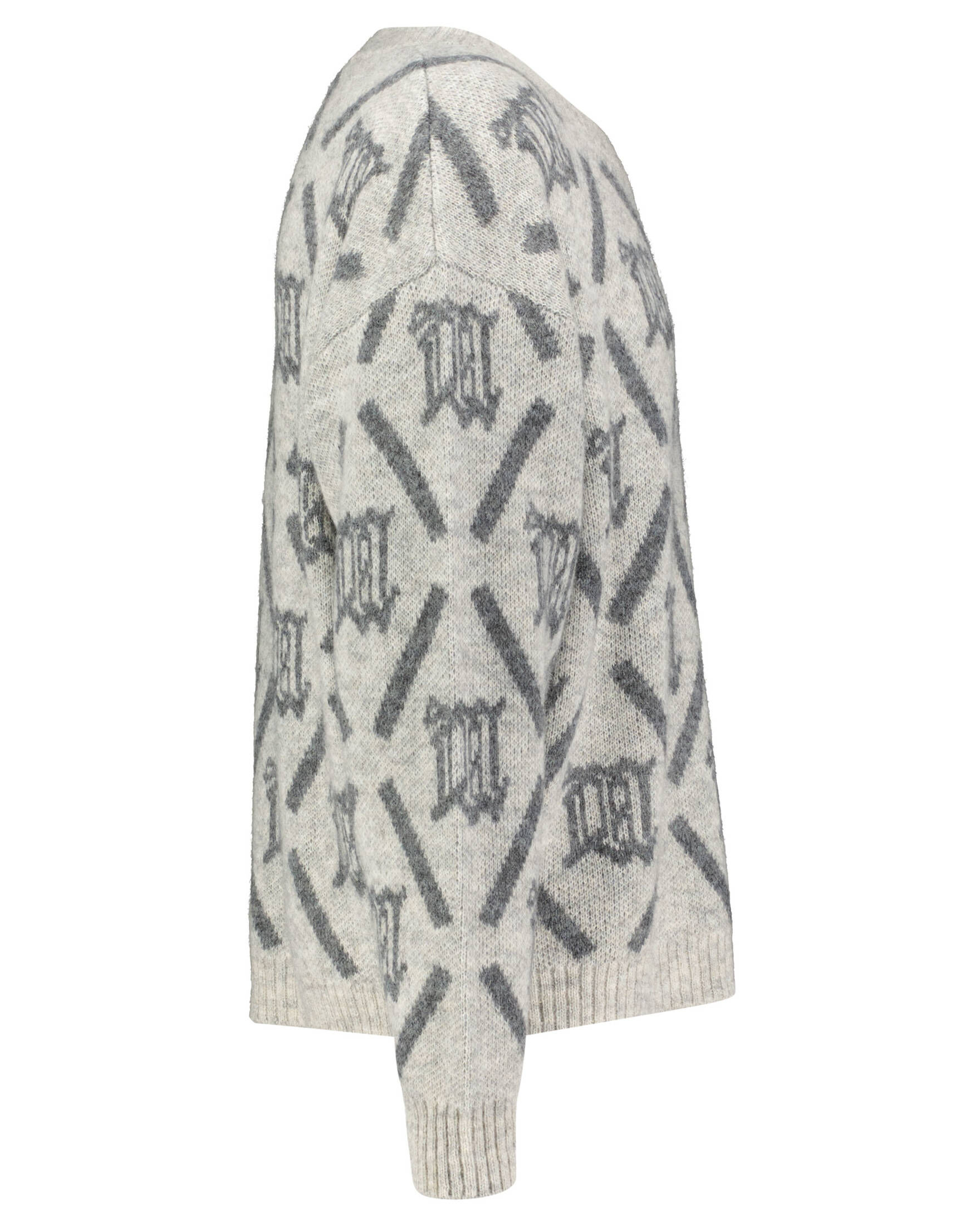 MISBHV| Herren Strickpullover ARGYLE mit Mohair