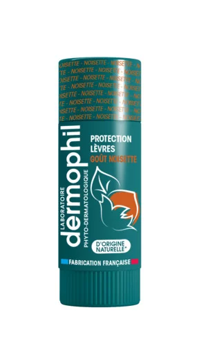 Stick Lèvres Protection Lèvres Goût Noisette Dermophil - 4g