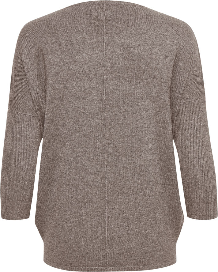 Saint Tropez A2561, MilaSZ R-Neck Pullover Antler melange