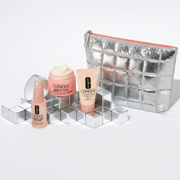Clinique Moisture Surge ™ Coffret Routine Hydratation et Protection Solaire