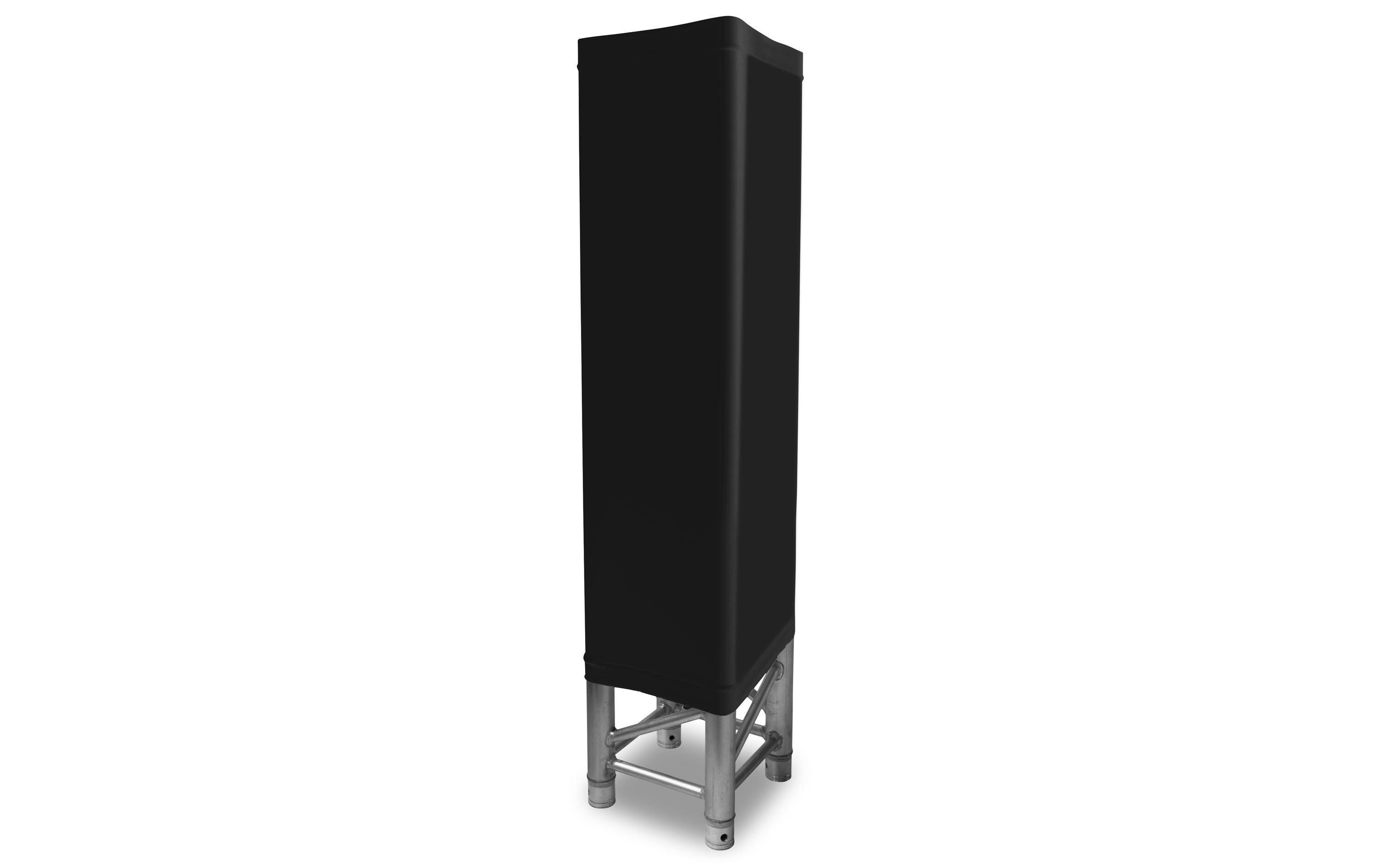 Abdeckung LTS10B SchwarzTruss-Abdeckung aus Lycra, 100 cm