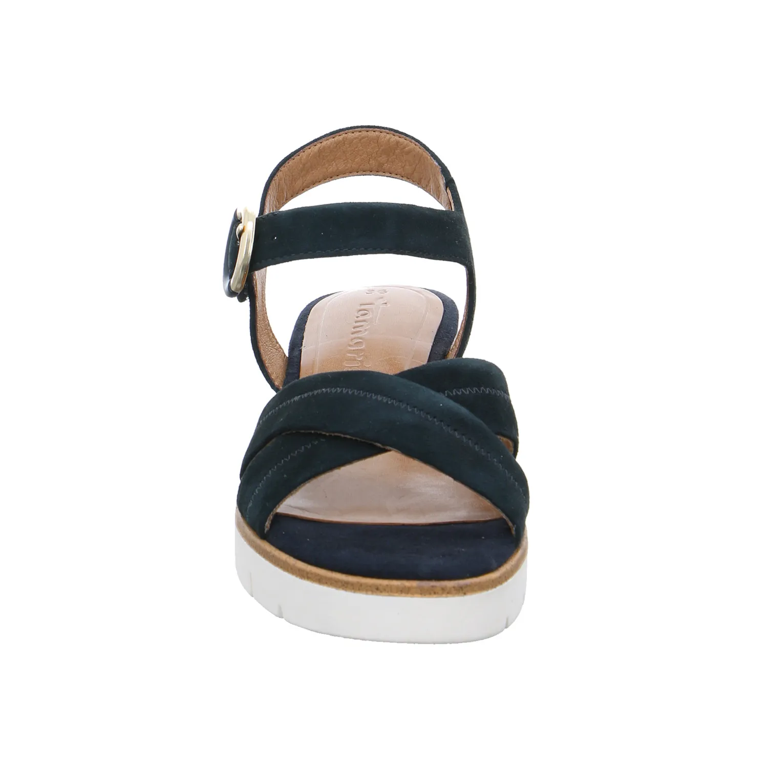TAMARIS Sandalette Blau Leder