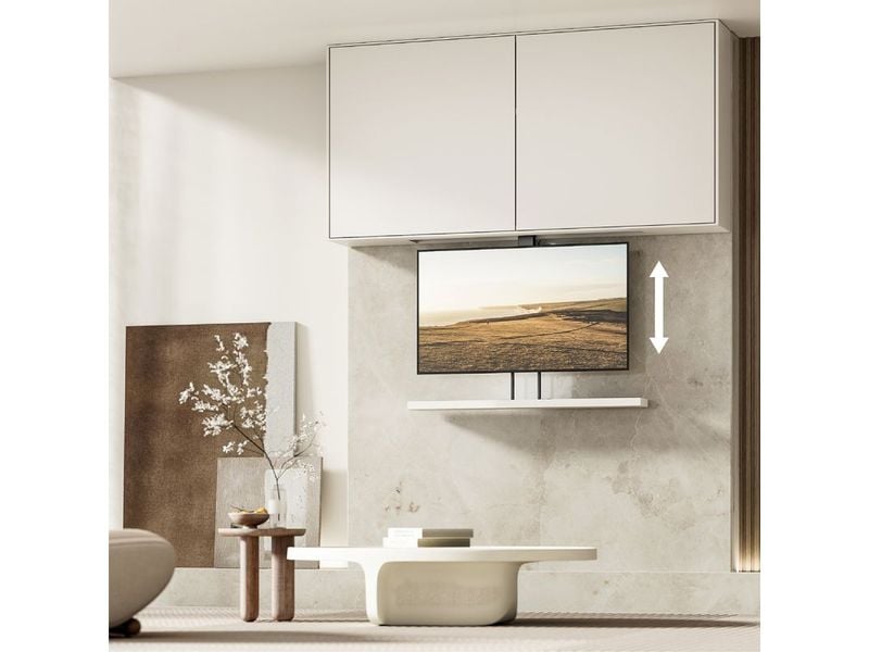 My Wall TV-Lift HP 66-1 L max. 60 kg TV-Einbaulift für 32-48 Zoll Fernseher zum Rauffahren oder Runterlassen