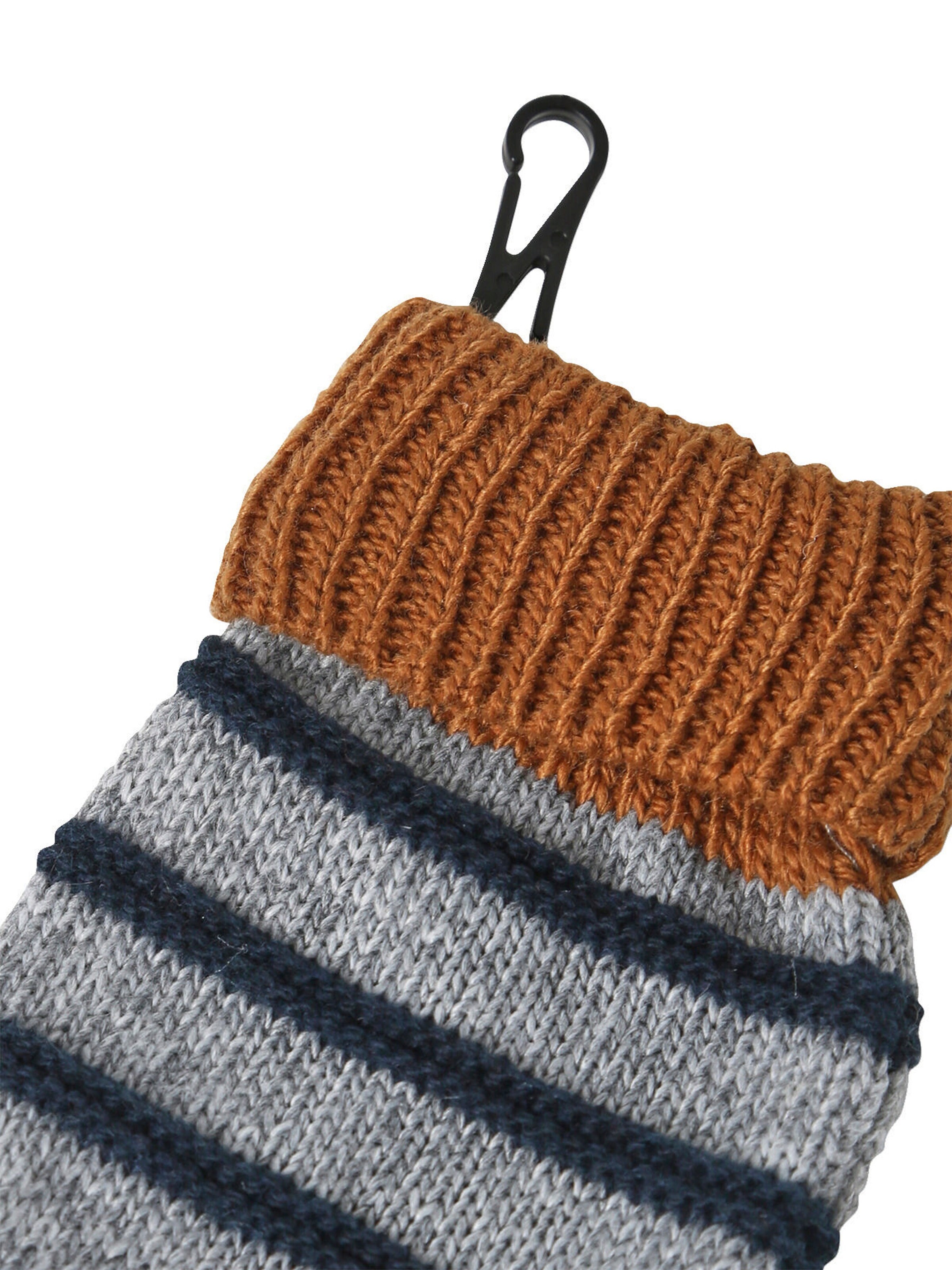 Vertbaudet Jungen Baby-Set: Mütze, Rundschal & Fäustlinge grau meliert