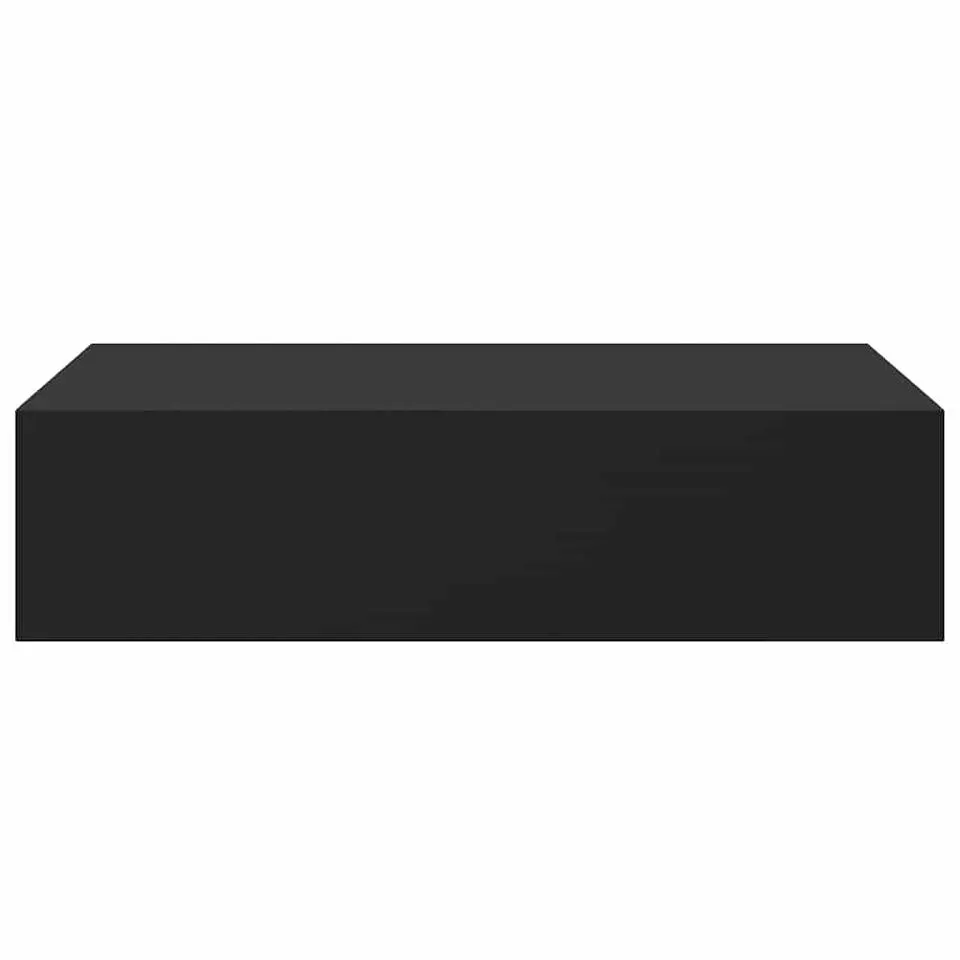 vidaXL - Ladeschap - Zwart - MDF