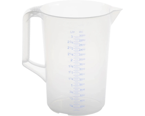 Maatbeker 3000 ml Hünersdorff