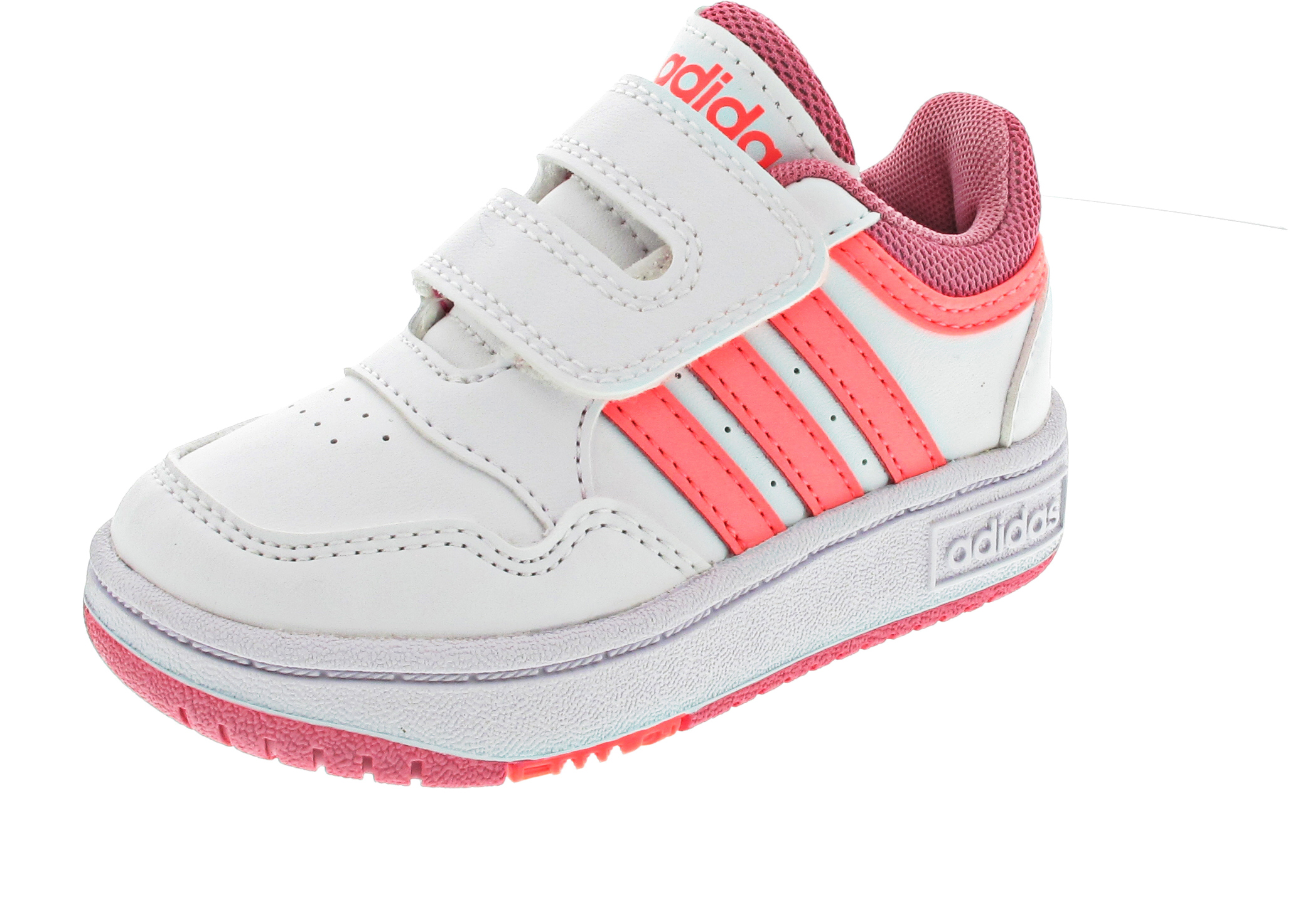 adidas Hoops 3.0 CF I Lauflernschuh Klett weiß
