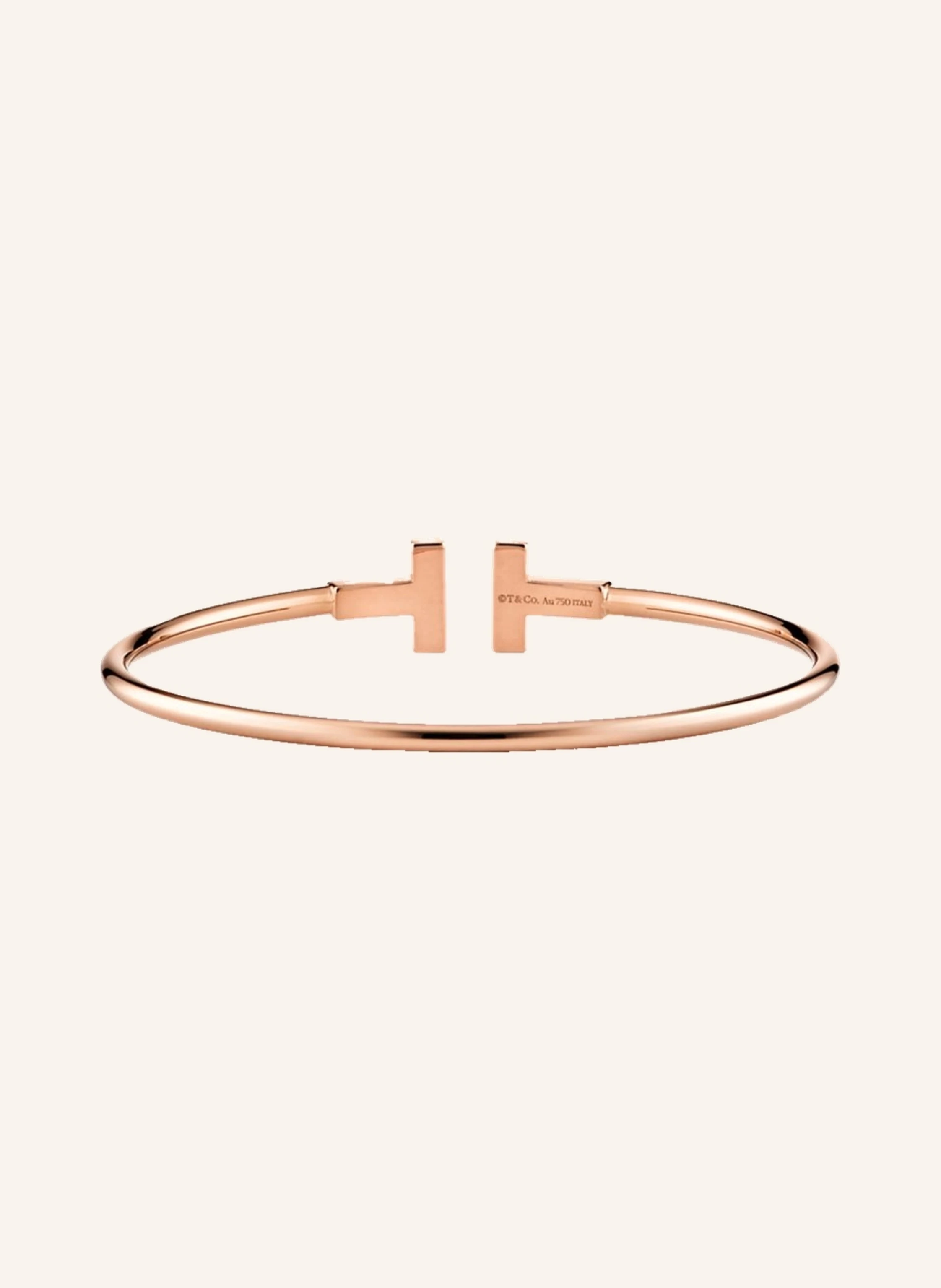 TIFFANY & Co. Tiffany T Wire ARMREIF aus 18 Karat Roségold