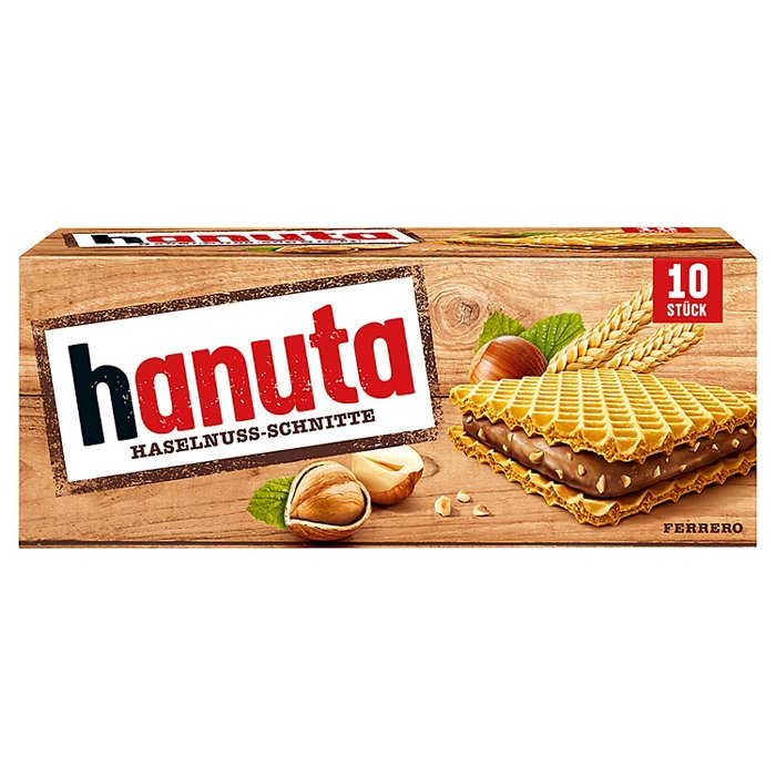FERRERO Hanuta Haselnuss-Schnitte 220 g