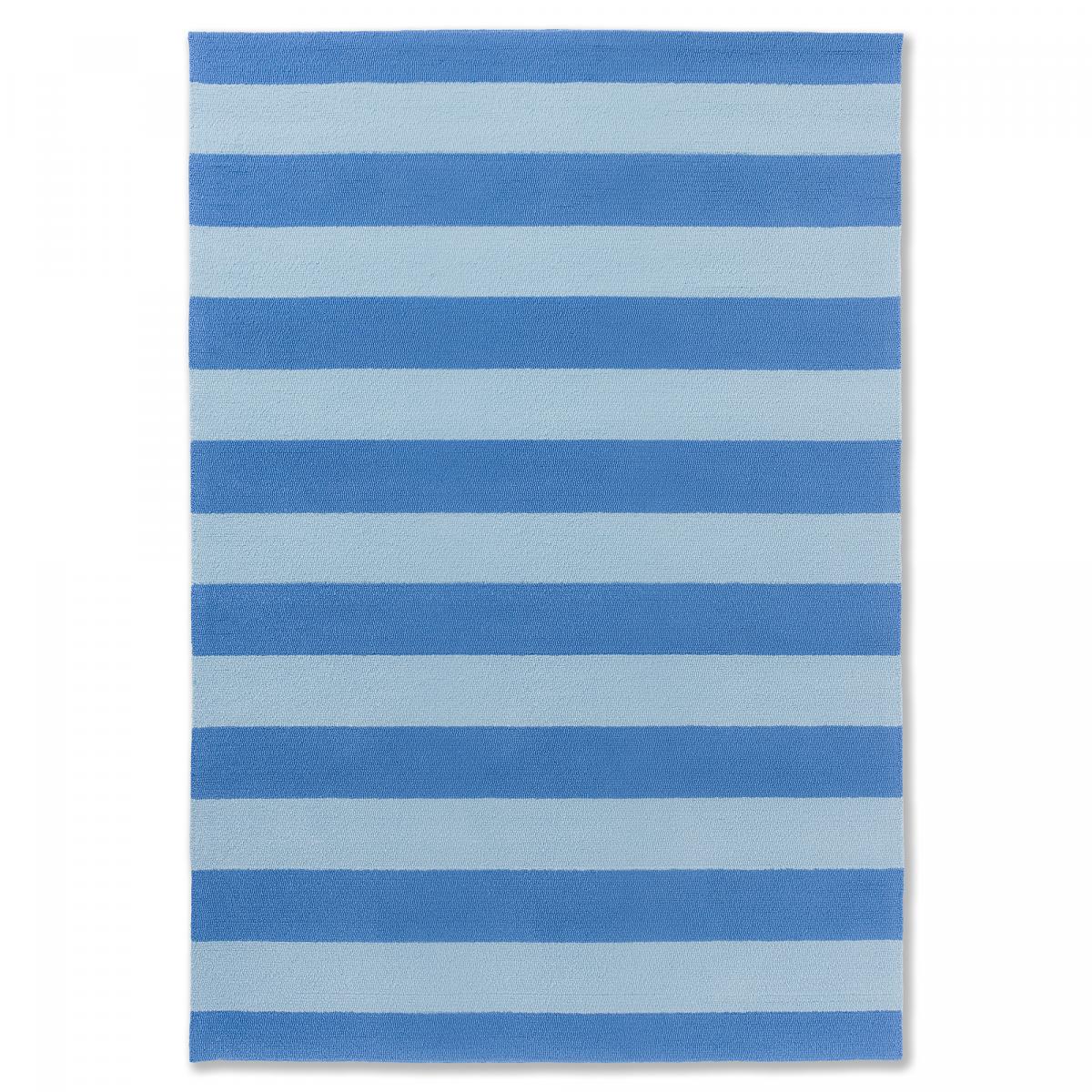 Tapis extérieur bleu 200x280 cm