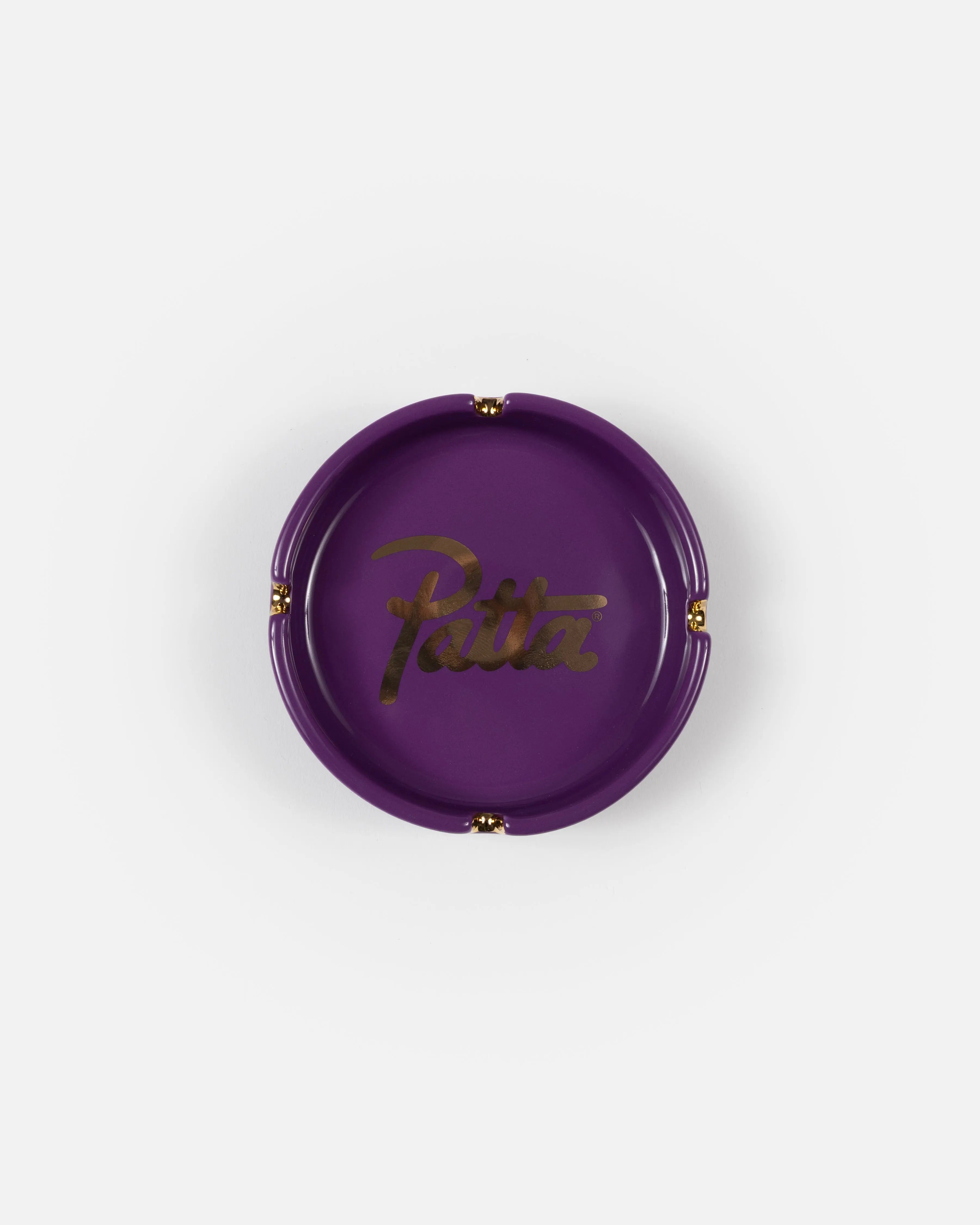 Patta Script Logo Ashtray (Deep Purple)