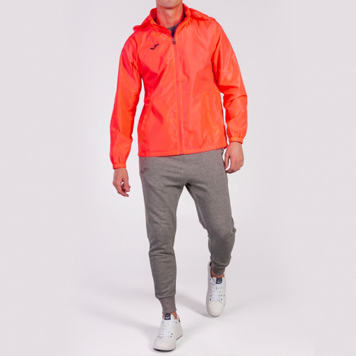 Chubasquero Joma Iris Coral Flúor