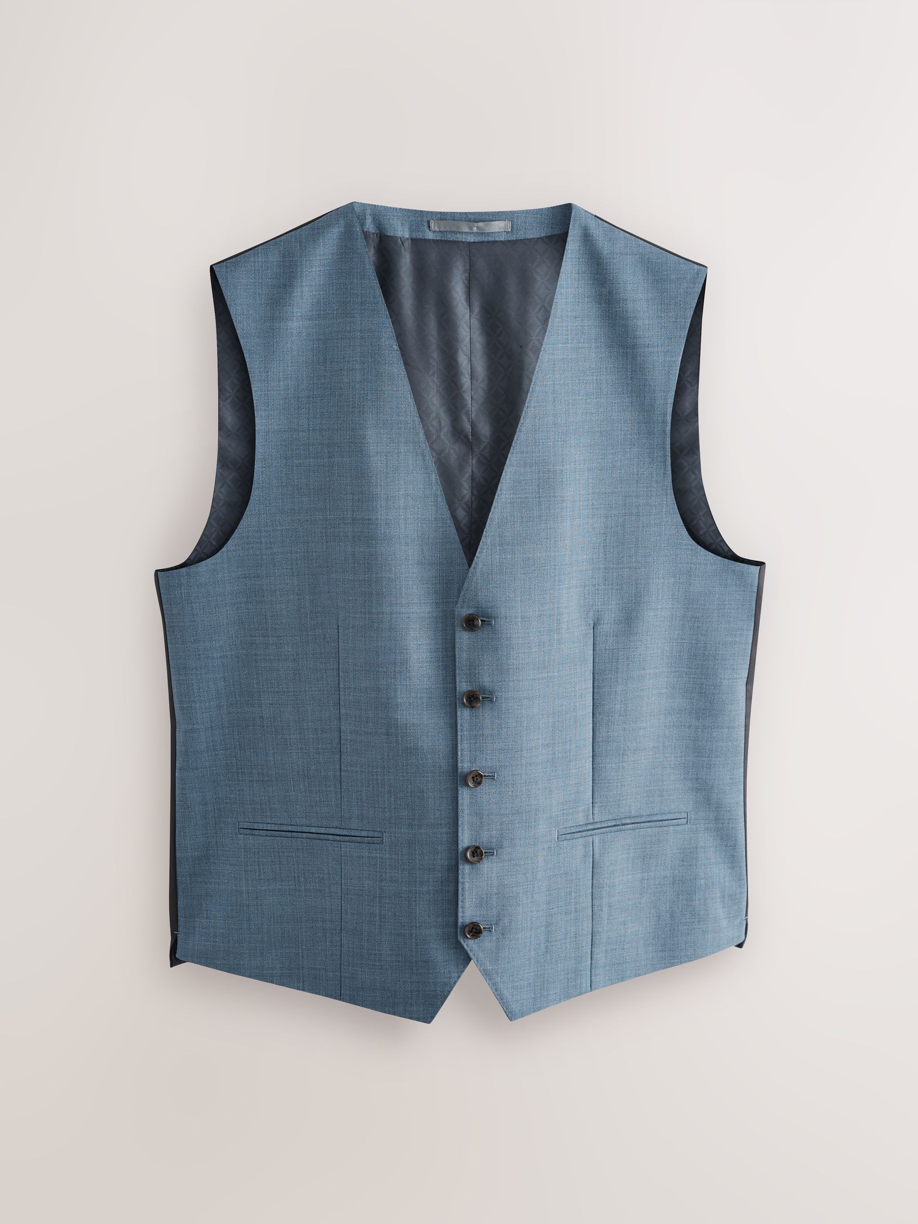 Blauw - Signature Nova Fides wollen gilet