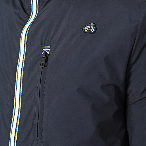 Parka Capuche Bleu Marine