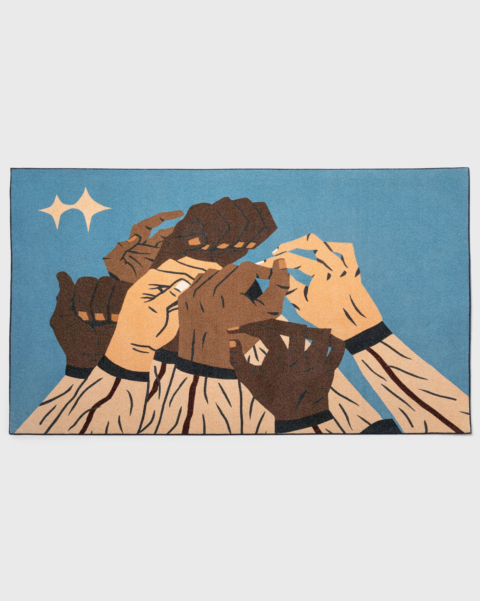 BSTN Brand Team Work Rug by SULA