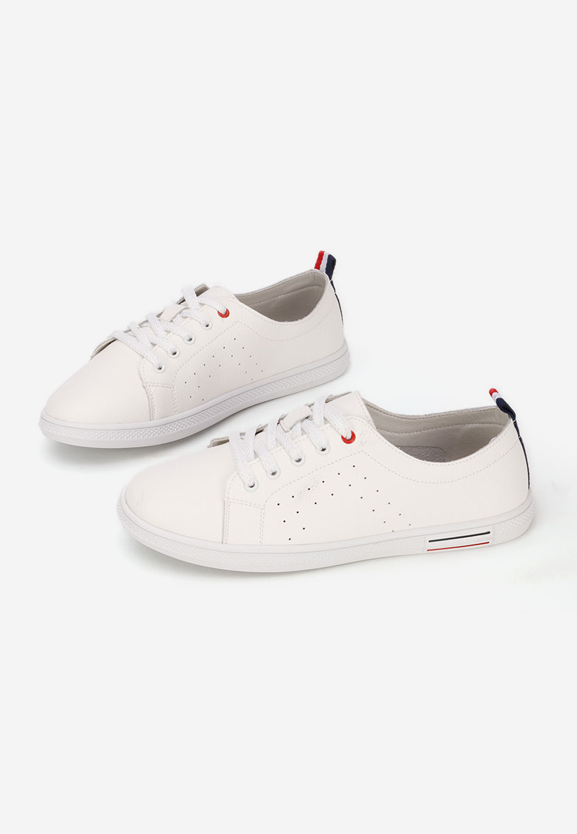 Baskets pour femme blancs Melonia