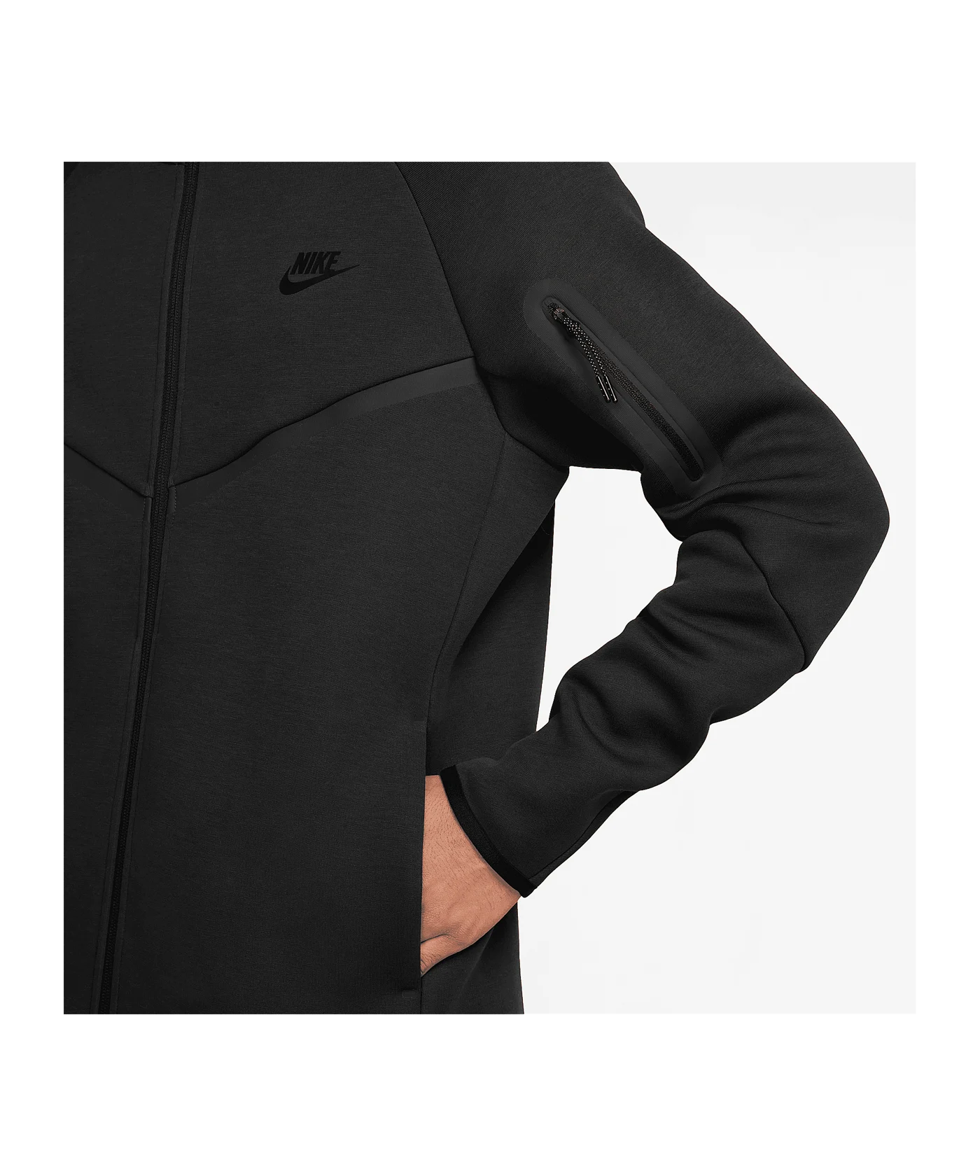 Nike Tech Fleece Hoody Schwarz F010