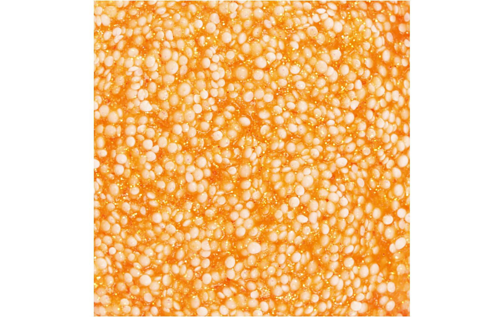 Modelliermasse Foam Clay 35 g Glitzer OrangeSelbsthärtende Modelliermasse mit winzigen Styroporkügelchen