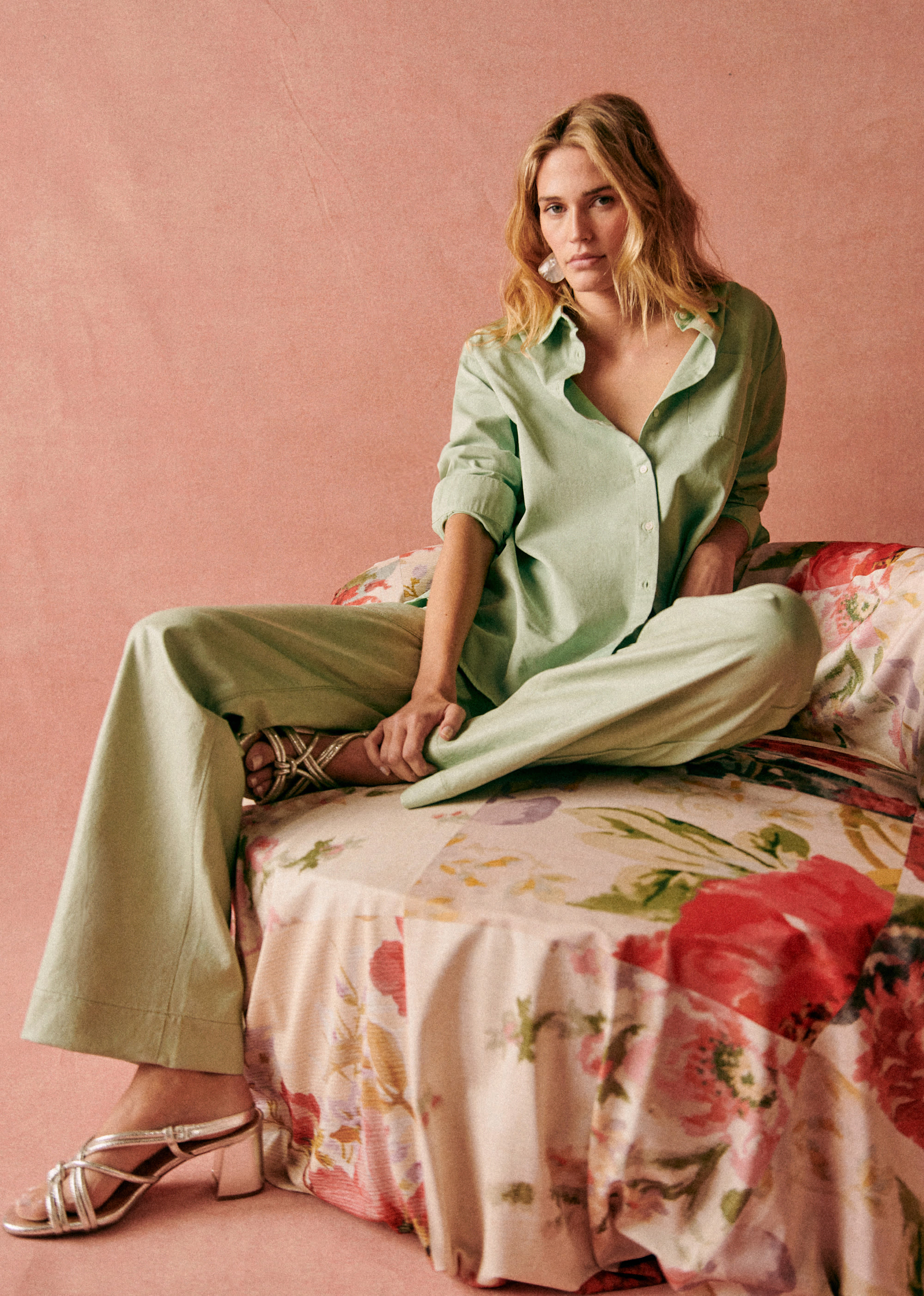 Chemise Max - Vert Pastel - E-SHOP/CHEMISES & BLOUSES 5905222